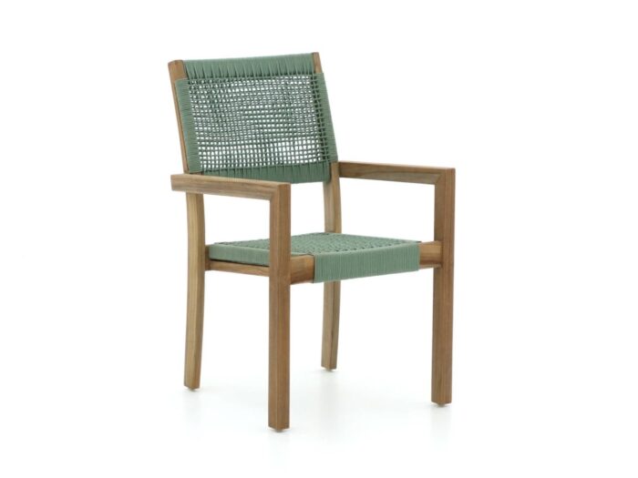 ROUGH Furniture ROUGH Batang Rope dining tuinstoel stapelbaar Laagste prijsgarantie! – Bruin