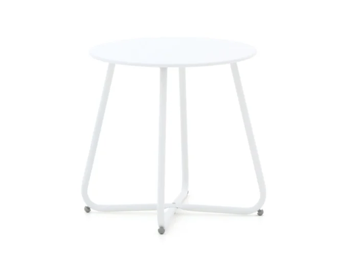 Manifesto Furniture Latera bijzet tuintafel ø 45cm (h:45cm) - Wit