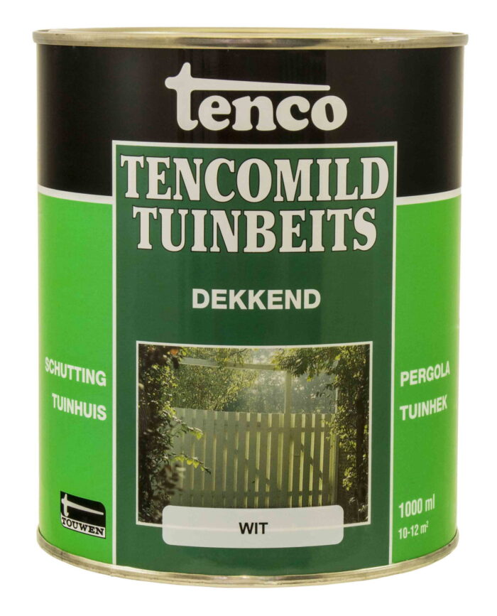 Tenco Dekkend wit 1l tencomild verf/beits