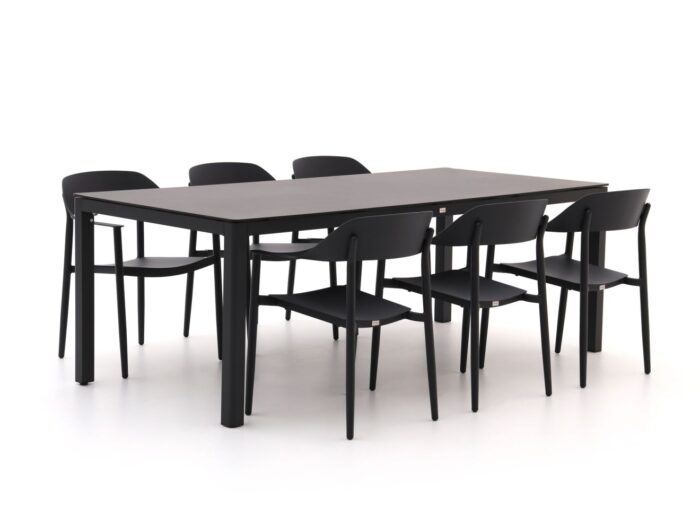 Bellagio tuinmeubelen Bellagio Valli/La Fonte 220cm dining tuinset 7-delig Laagste prijsgarantie! – Grijs