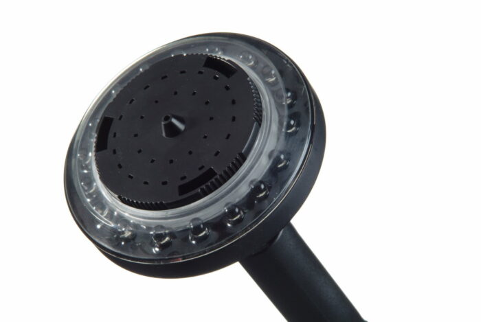 Ubbink Sproeikop led verl. vulcano 1/2 – zwart