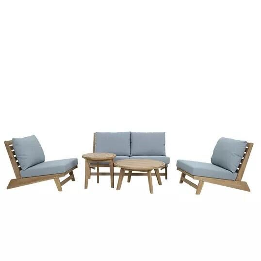 Buitengewoon de boet Ella Sofa Loungeset – bruin