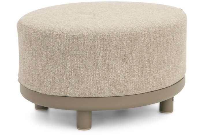 Santika Cayora lounge voetenbank – Taupe-naturel-bruin