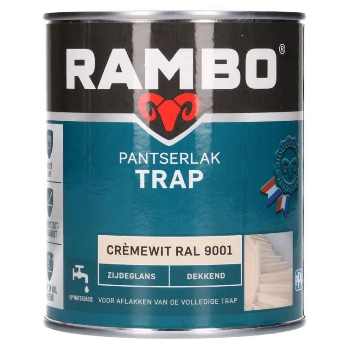 Rambo Pantserlak trap dek zg 9001 0,75l - beige