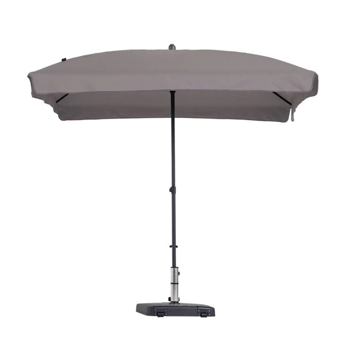 Madison Patmos stokparasol 210x140cm | taupe – Taupe – Naturel – Bruin