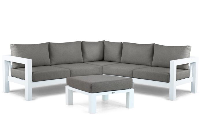 Lifestyle Garden Furniture Luca hoek loungeset 4-delig – Wit
