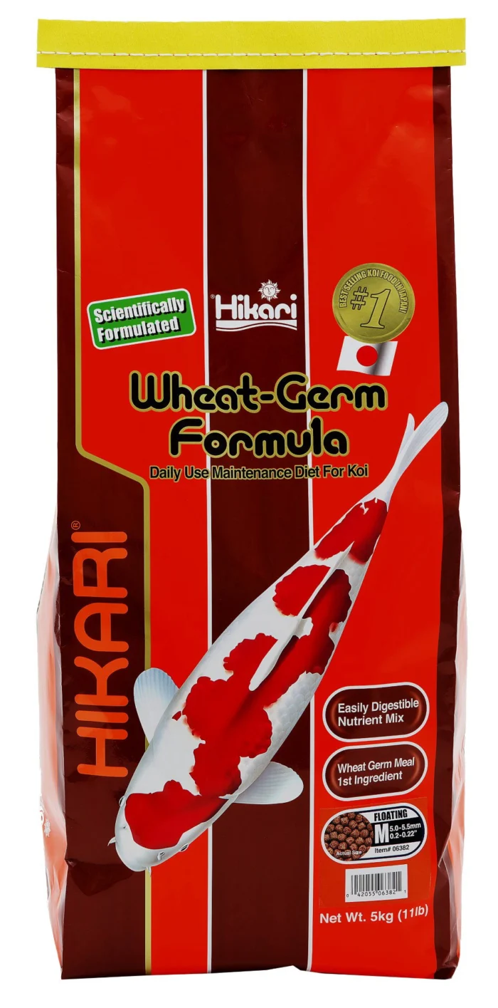 Hikari Visvoer Wheat-germ medium 5 kg