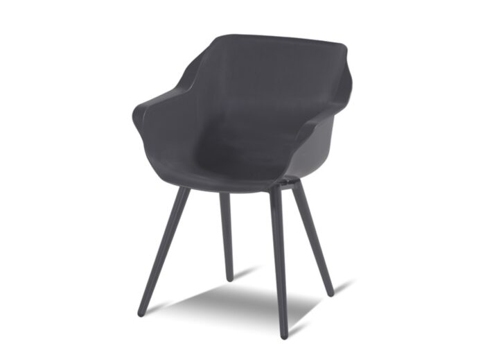 Sophie Stoel Studio Armchair zitting ‘xerix’ frame ‘xerix’ (1 stuk) Hartman – grijs