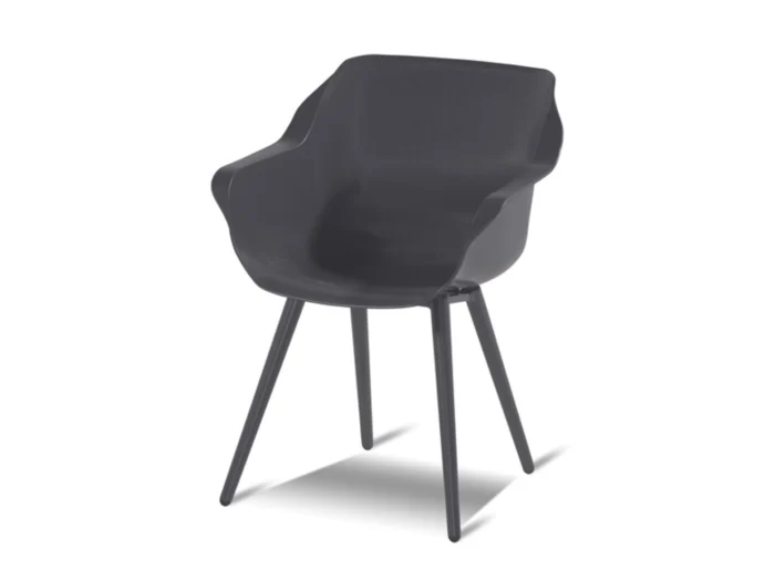 Sophie Stoel Studio Armchair zitting 'xerix' frame 'xerix' (1 stuk) Hartman - grijs