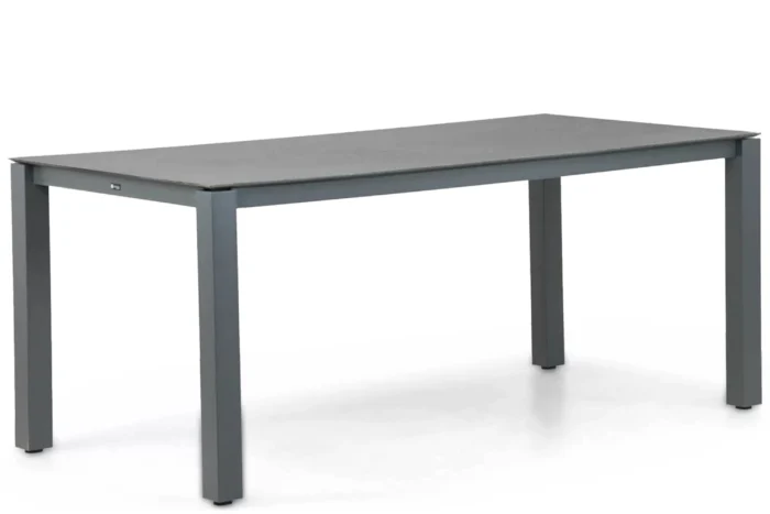 Santika Furniture Yoko dining tuintafel 180 x 90 cm - Grijs-antraciet