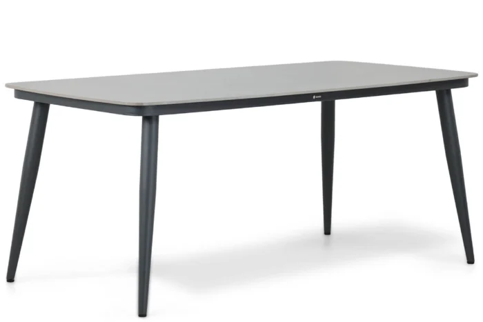 Coco Vienna dining tuintafel 180 x 90 cm - Grijs-antraciet