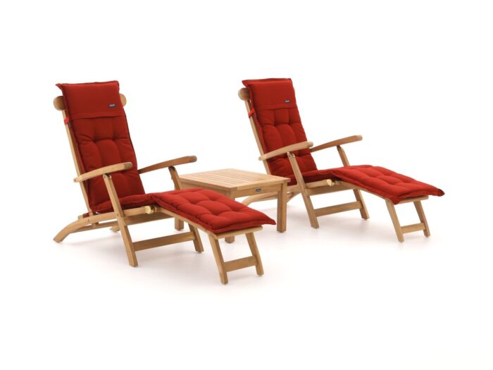 Sunyard Furniture Country/Wales 60cm deckchair set 3-delig – Bruin