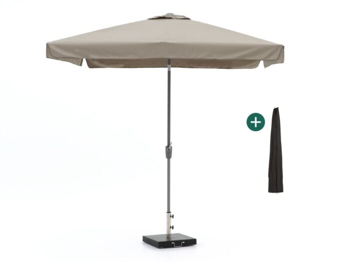 Shadowline Aruba parasol 250x250cm Laagste prijsgarantie! – Taupe