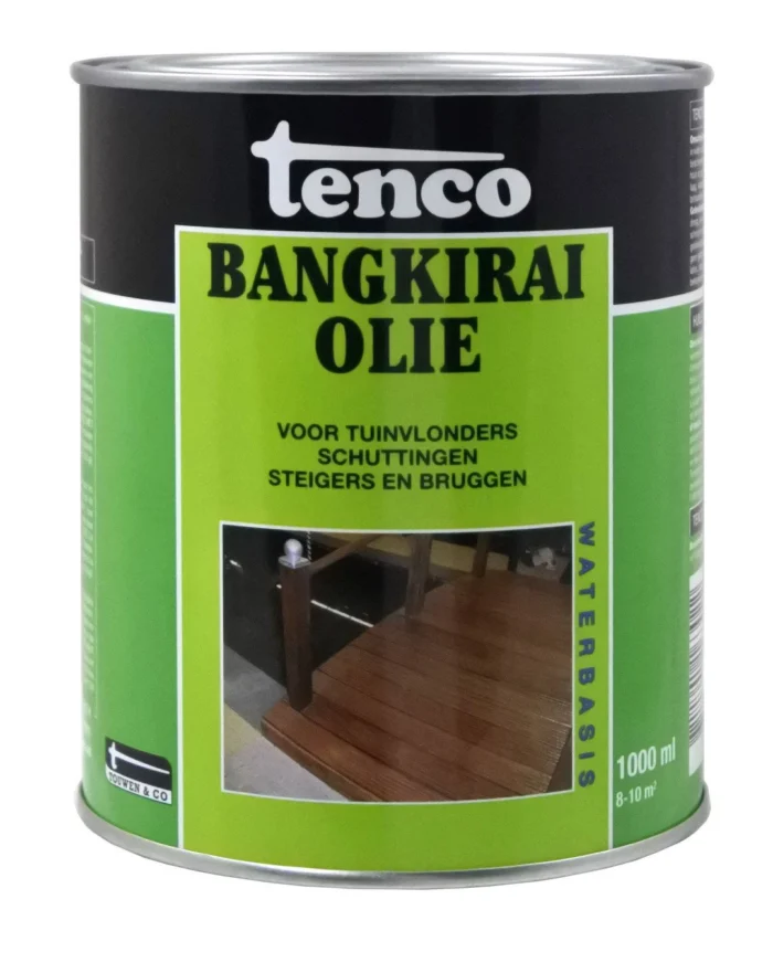 Tenco Bangkirai olie naturel 1l verf/beits