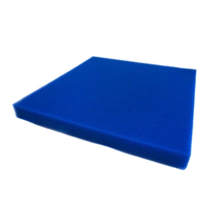 Ubbink Universele filtermat blauw 20 ppi H5 x 50 x 50 cm vijver