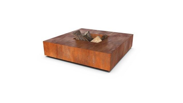 Geroba Vuurtafel Feria 100 x 100 x 28 cm