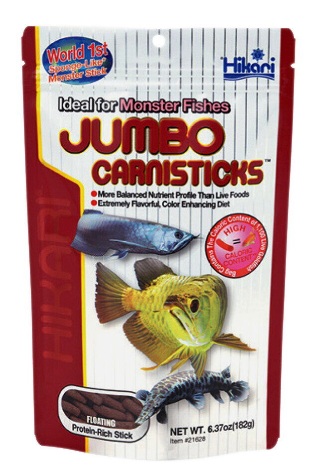Hikari Visvoer Jumbo carnisticks 182 gram