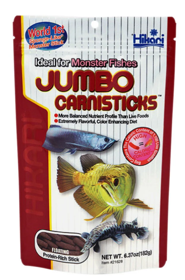 Hikari Visvoer Jumbo carnisticks 182 gram