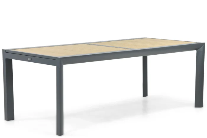 Lifestyle Garden Furniture Rosarno dining tuintafel uitschuifbaar 214/273 x 100 cm - Grijs-antraciet