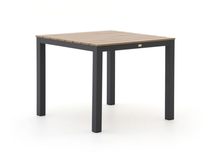 Bellagio tuinmeubelen Fidenza dining tuintafel 90x90x75cm – Grijs