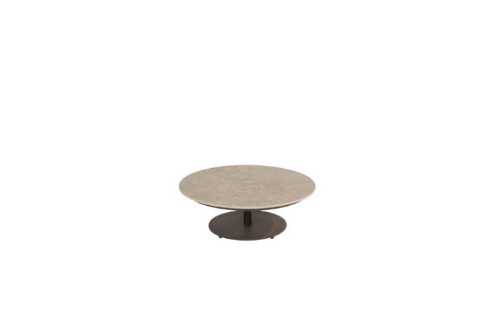 4so Boaz coffee tafel terre dia. 80 cm – beige