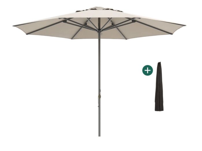 Shadowline Cuba parasol ø 400cm – Taupe