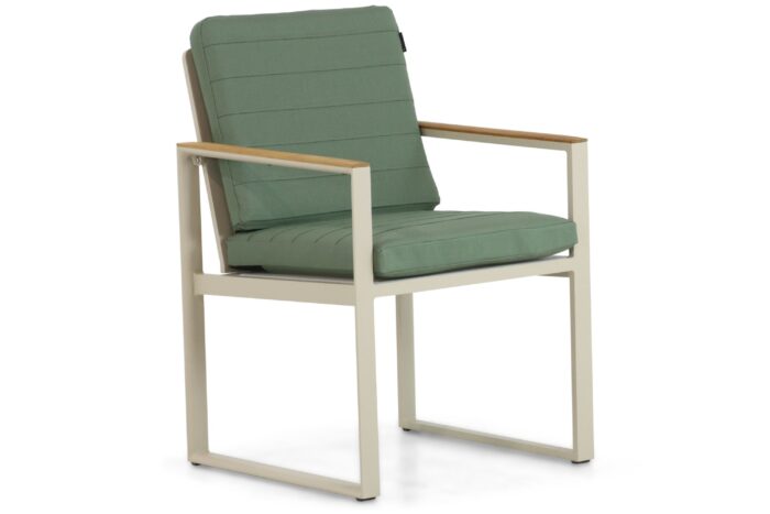 Lifestyle Garden Furniture Faro dining tuinstoel – Taupe-naturel-bruin
