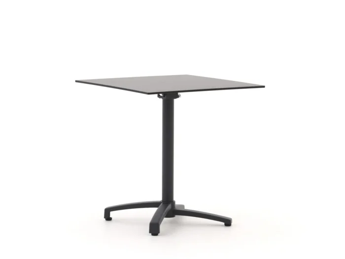 Bellagio tuinmeubelen Canzo klaptafel 70x70x73cm - Grijs