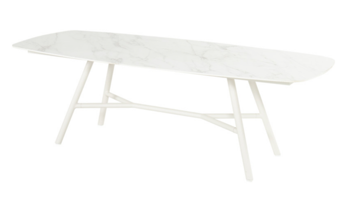 Hartman Benevento Tuintafel 240×100 cm Wit