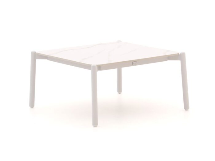Bellagio tuinmeubelen Bellagio Cupello lounge tuintafel 77x77x40cm Laagste prijsgarantie! – Wit