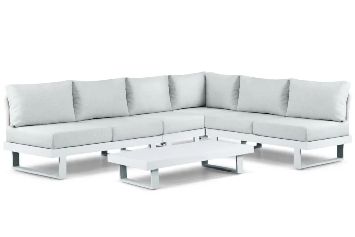 Lifestyle Garden Furniture Lorenzo hoek loungeset 5-delig - Wit