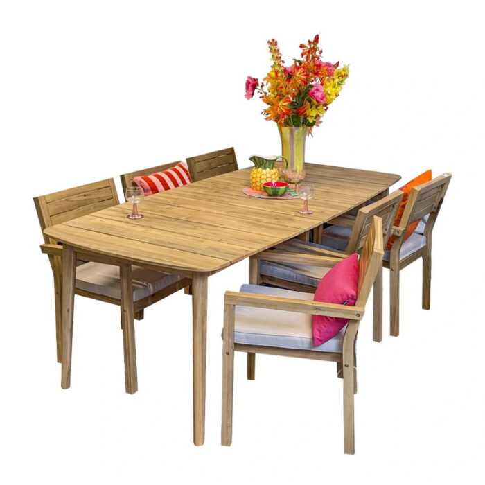 Buitengewoon de boet Bella Bastiaan Diningset – bruin;grijs