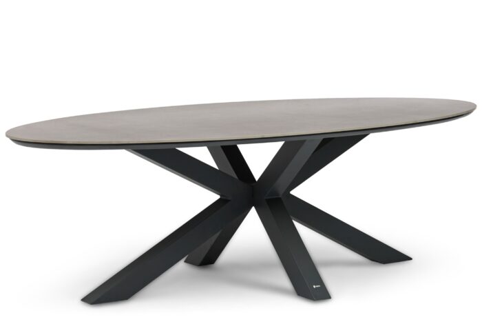 Coco Lunea dining tuintafel 240 x 120 cm – Grijs-antraciet