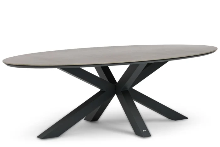 Coco Lunea dining tuintafel 240 x 120 cm - Grijs-antraciet