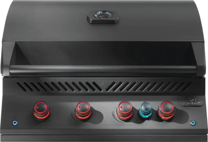 Napoleon grills 700-Serie 32' inbouwgrill mat zwart incl. draaispit