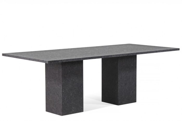 Garden Collections Graniet dining tuintafel 220 x 100 cm – Grijs-antraciet
