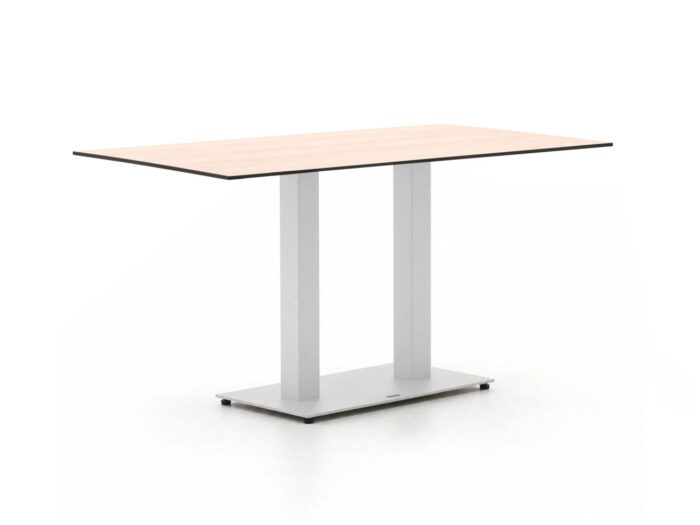 Forza Furniture Forza Orta tuintafel 140x80x73cm Laagste prijsgarantie! – Wit