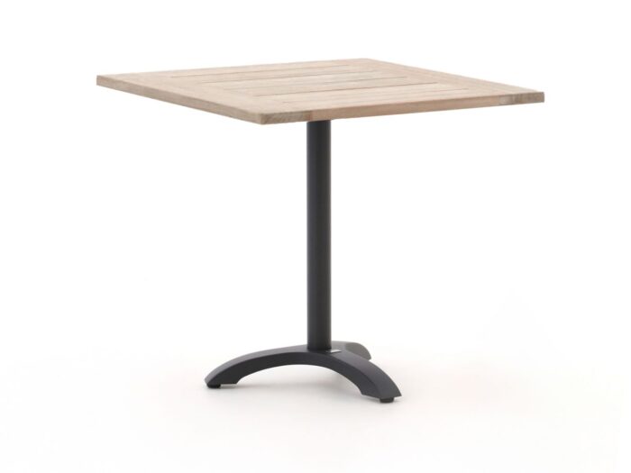 Bellagio tuinmeubelen Bellagio Lisio tuintafel 80x80x75cm Laagste prijsgarantie! – Grijs