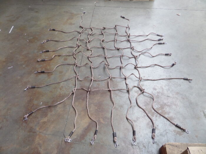 Hermic Klimnet 200×150 cm gaten 25x25cm pp-touw