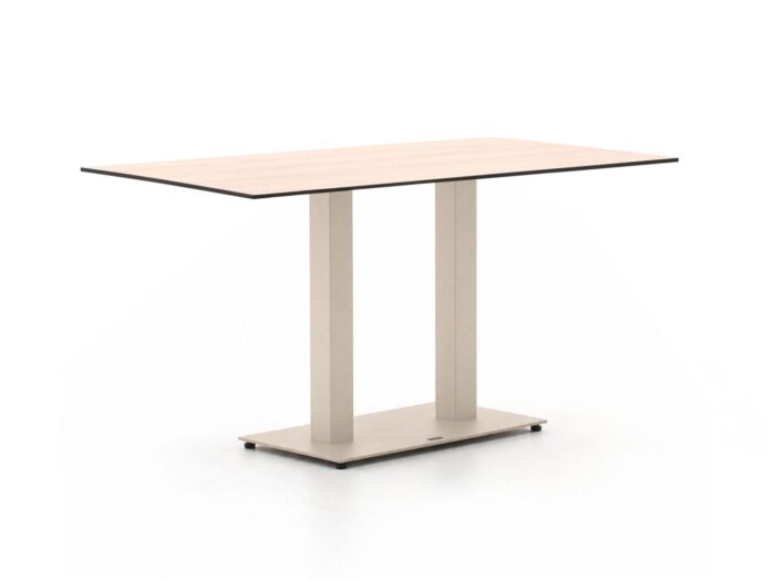 Forza Furniture Forza Orta tuintafel 140x80x73cm Laagste prijsgarantie! – Taupe