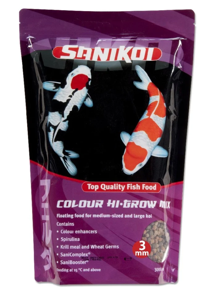 Velda Karpervoer Sanikoi Colour Hi-Grow Mix 3 mm 3 liter