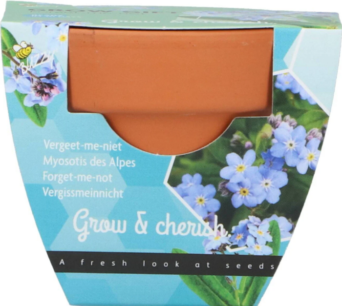 Buzzy Grow gifts kweekset groeicadeautje vergeet-me-niet – Zie Foto