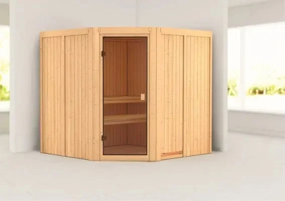 Karibu | Kotka Sauna | Kachel 9 kW Geïntegreerde Bediening