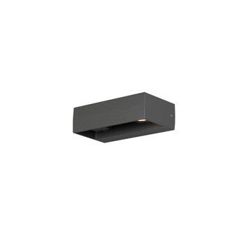 Konstsmide Monza wandlamp antraciet h11 cm – zwart
