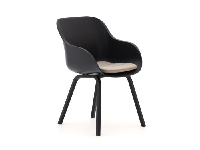 Hartman tuinmeubelen Hartman Le Soleil Element dining tuinstoel Laagste prijsgarantie! – Zwart
