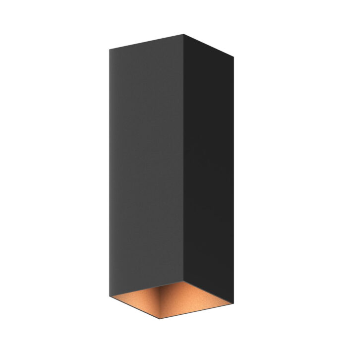 Calex Outdoor wall light rectangle zwart II