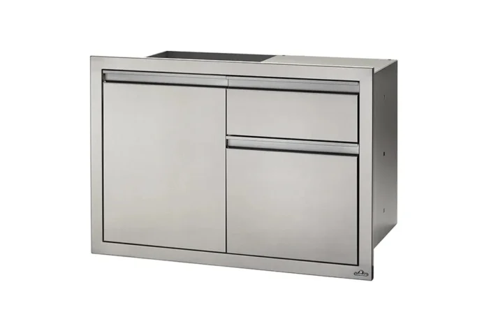 Napoleon | Inbouw Module | Deur + Afvalkast Combi Smal | 91x60cm
