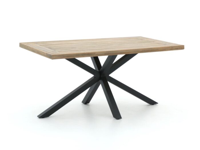 Bellagio tuinmeubelen Bellagio Montorio dining tuintafel 160x90cm Laagste prijsgarantie! – Grijs