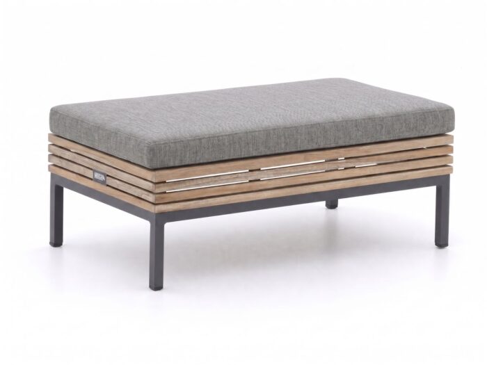 ROUGH Furniture ROUGH-D lounge voetenbank 89×52,5cm Laagste prijsgarantie! – Grijs