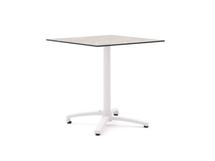 Bellagio tuinmeubelen Canzo klaptafel 70x70x73cm - Wit